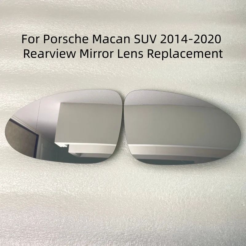 OEM 95B857521A 95B857522A Wide Angle Heated Side Mirror Glass Lens For Porsche Macan SUV 2014-2020 Wing Mirror Replacement