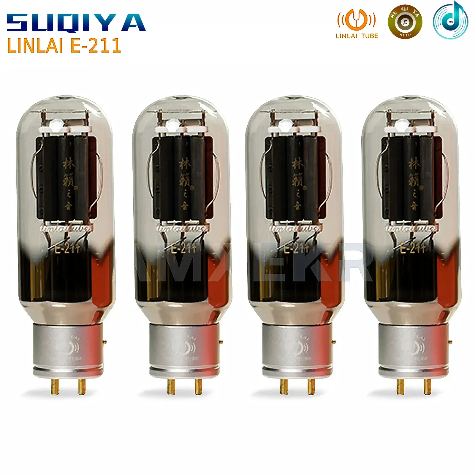 

SUQIYA-LINLAI E-211 Vacuum Tube HIFI Audio Valve Replace 211 WE211 211-T A211 Electronic Tube Amplifier Kit DIY Matched Quad