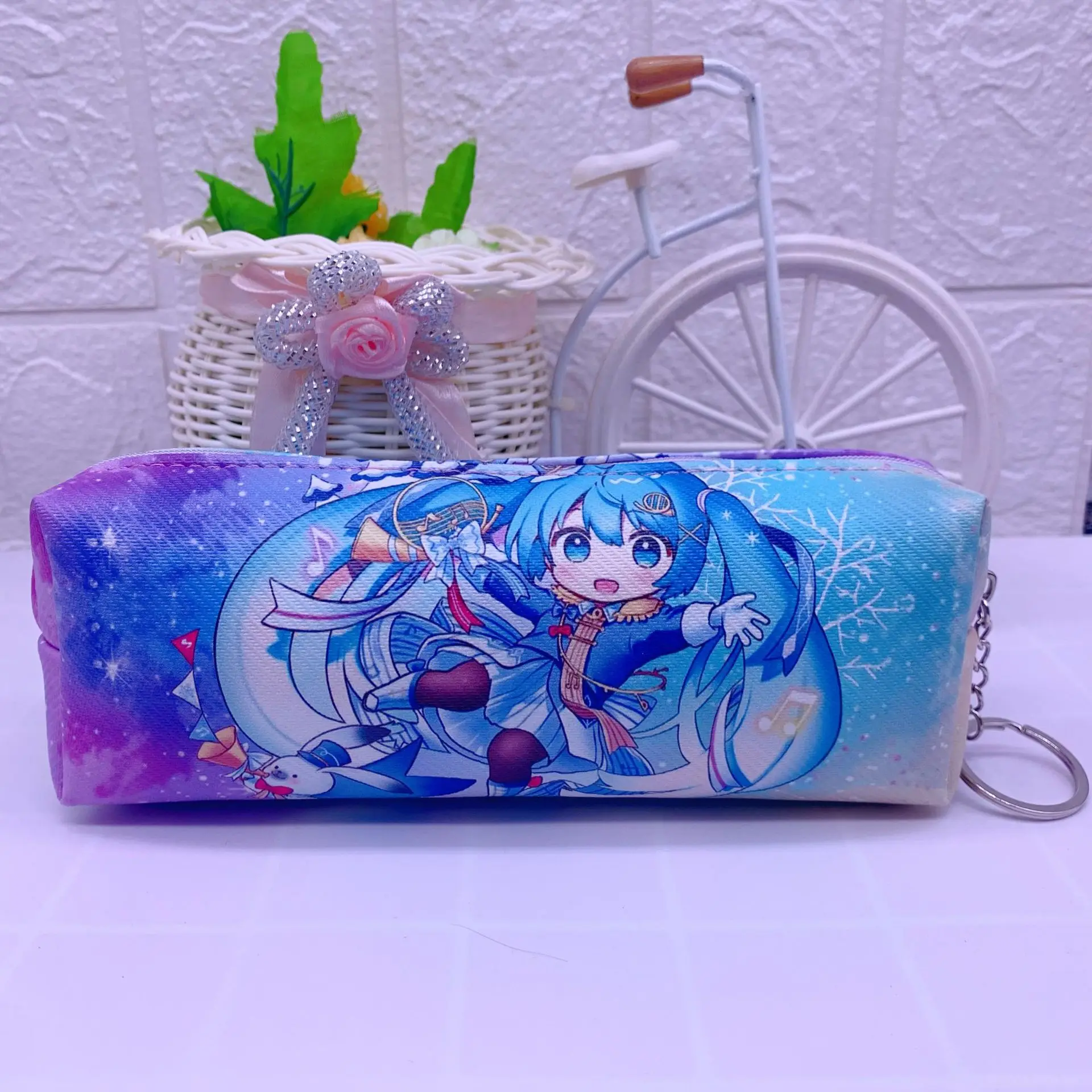 1 قطعة ل هاتسون ميكو مقلمة صندوق القلم الكلاسيكي حقيبة للطلاب سعة كبيرة الطلاب الهدايا المدرسية pencelcases