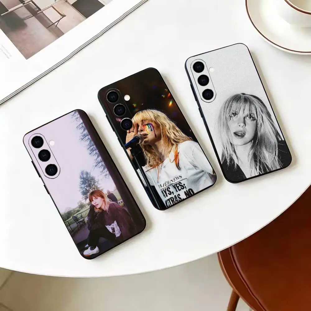 Paramore H-Hayley Williams-s  Black Soft Silicone Phone Case For Samsung Galaxy A71 A72 A73 A51 & Other Related Models