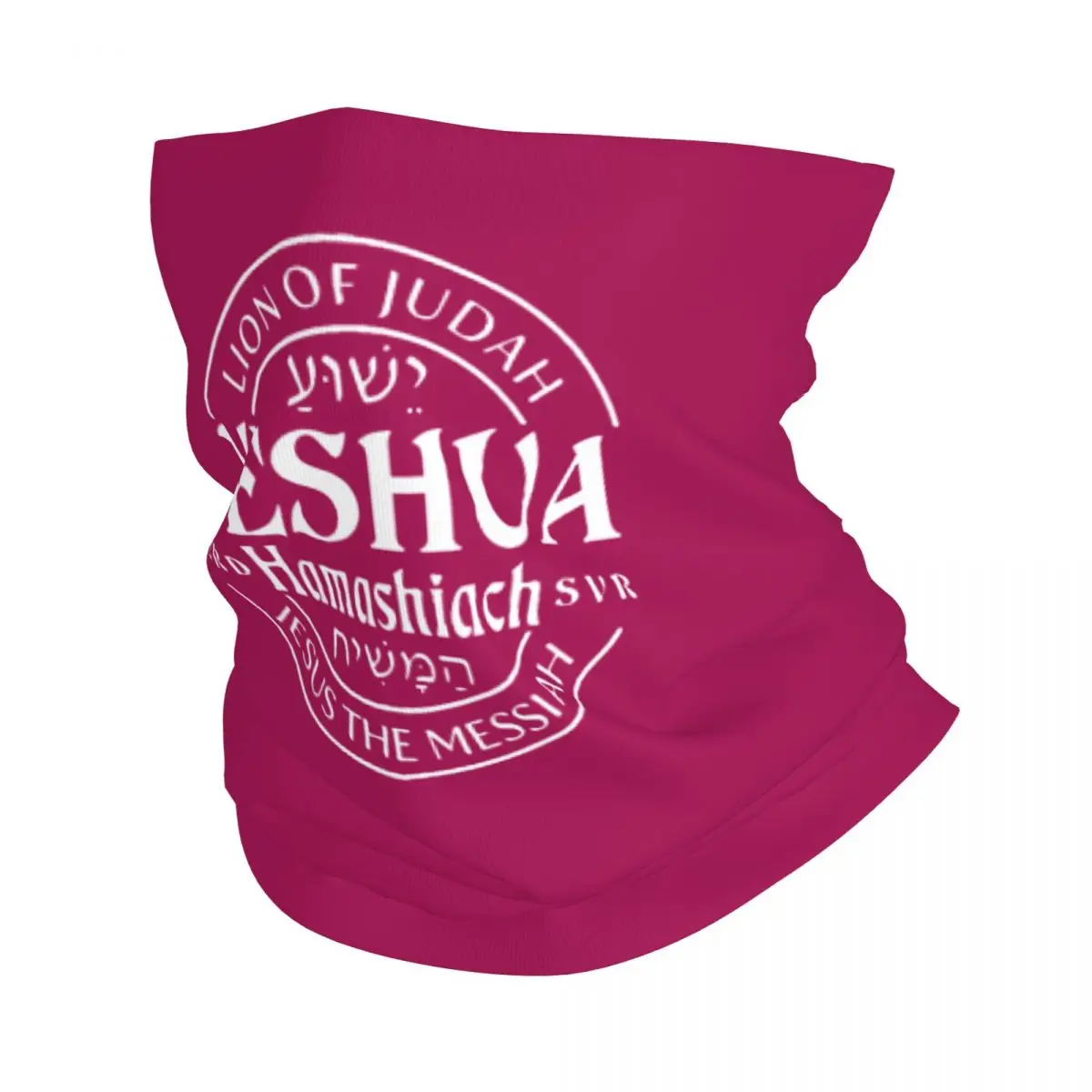 Custom Yeshua Jesus Christian Bandana Neck Gaiter UV Protection Face Scarf Cover Men Women Headwear Tube Balaclava