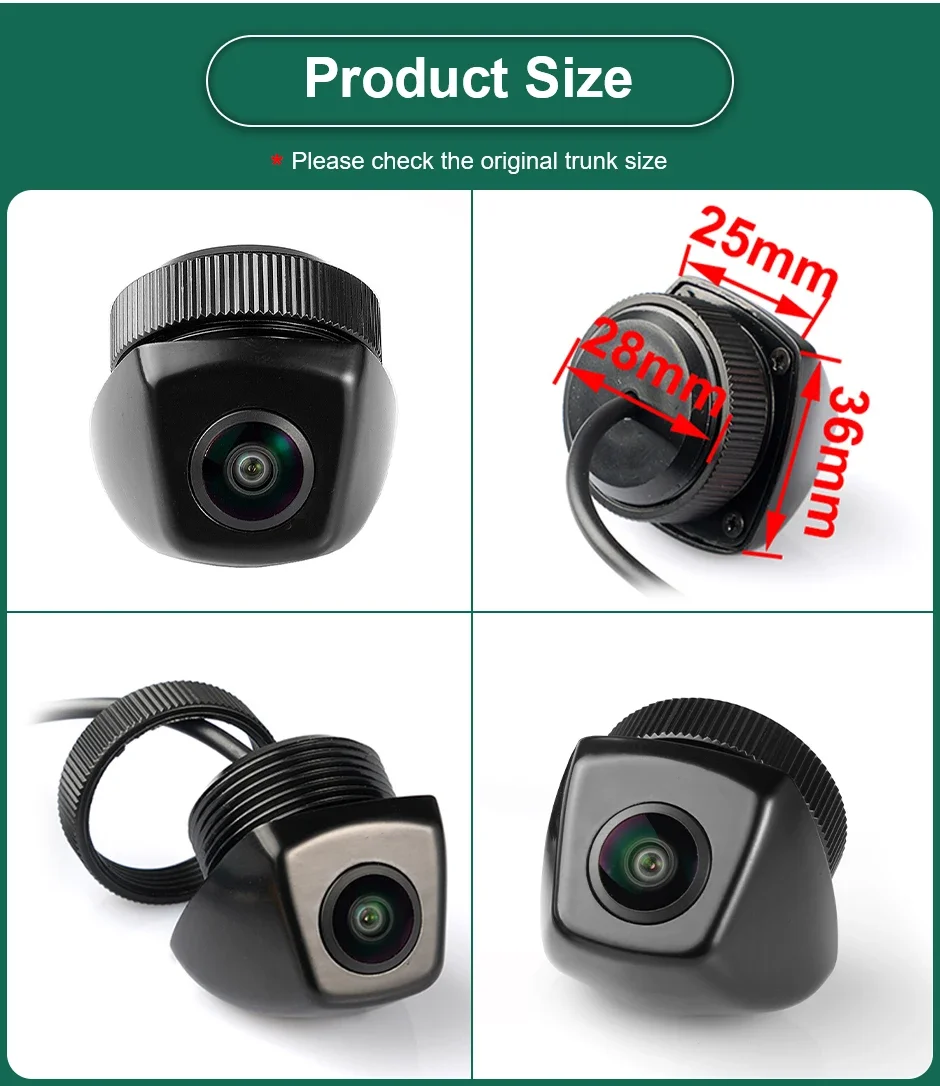 170° Fisheye Lens AHD 1920x1080P Night Vision Car Rear View Camera For BMW 1/2/3/4/5/6/7 Series X3 X5 X6 E53 E70 E71 E72 E83