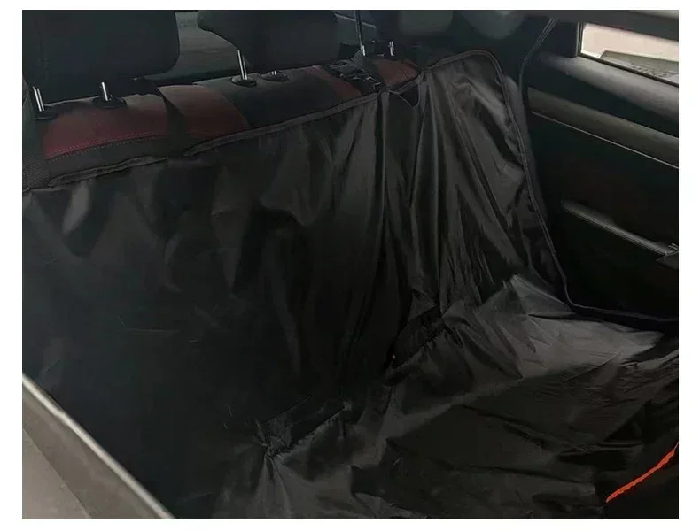 Hunde-Autositzbezug für den Rücksitz, Oxford-Stoff, langlebig, kratzfest, Hundehängematte, Haustiersitzbezug-Schutz für Autos, LKWs und SUVs – Detail 8
