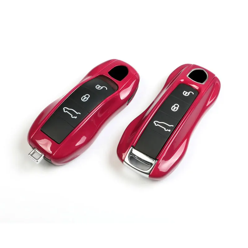 Suitable for Porsche Starlight Ruby Key Case MACAN Cayenne PANAMERA718 Car Key Set Buckle Case