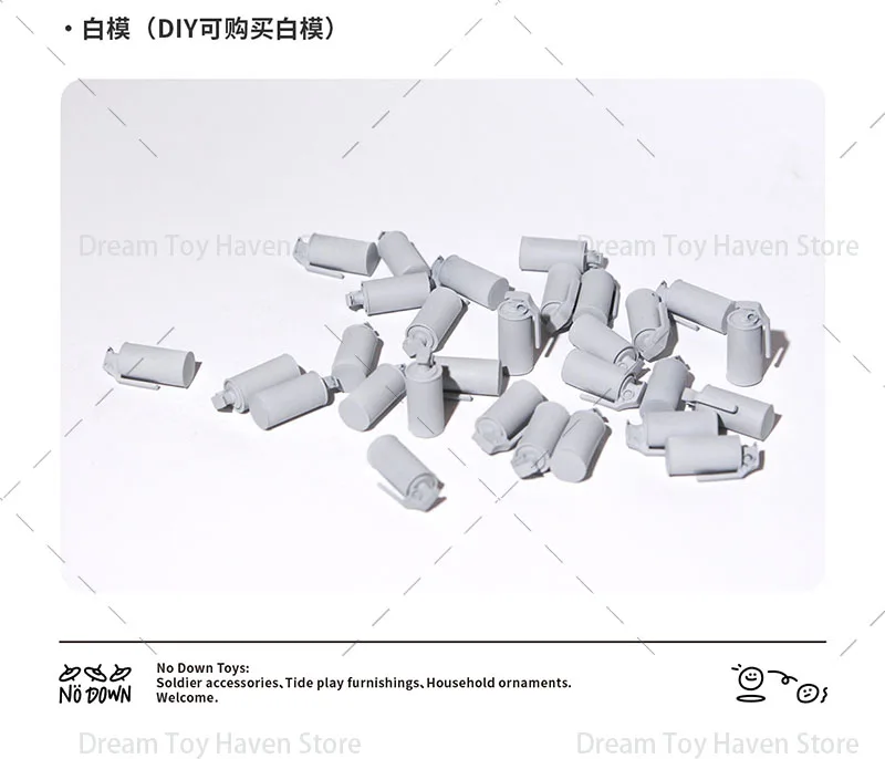 1/12 مقياس الجندي M7A2 RIOT CS قنبلة يدوية لعبة نموذج المعدات التكتيكية العسكرية ملحق لتقوم بها بنفسك 6 بوصة دمى شخصيات الحركة #6