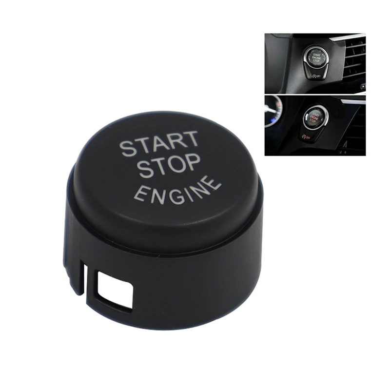 Car Start Stop Engine Button Switch Cover For -BMW 5 6 7 Series F01 F02 F10 F11 F12 2009-2013 61319153832