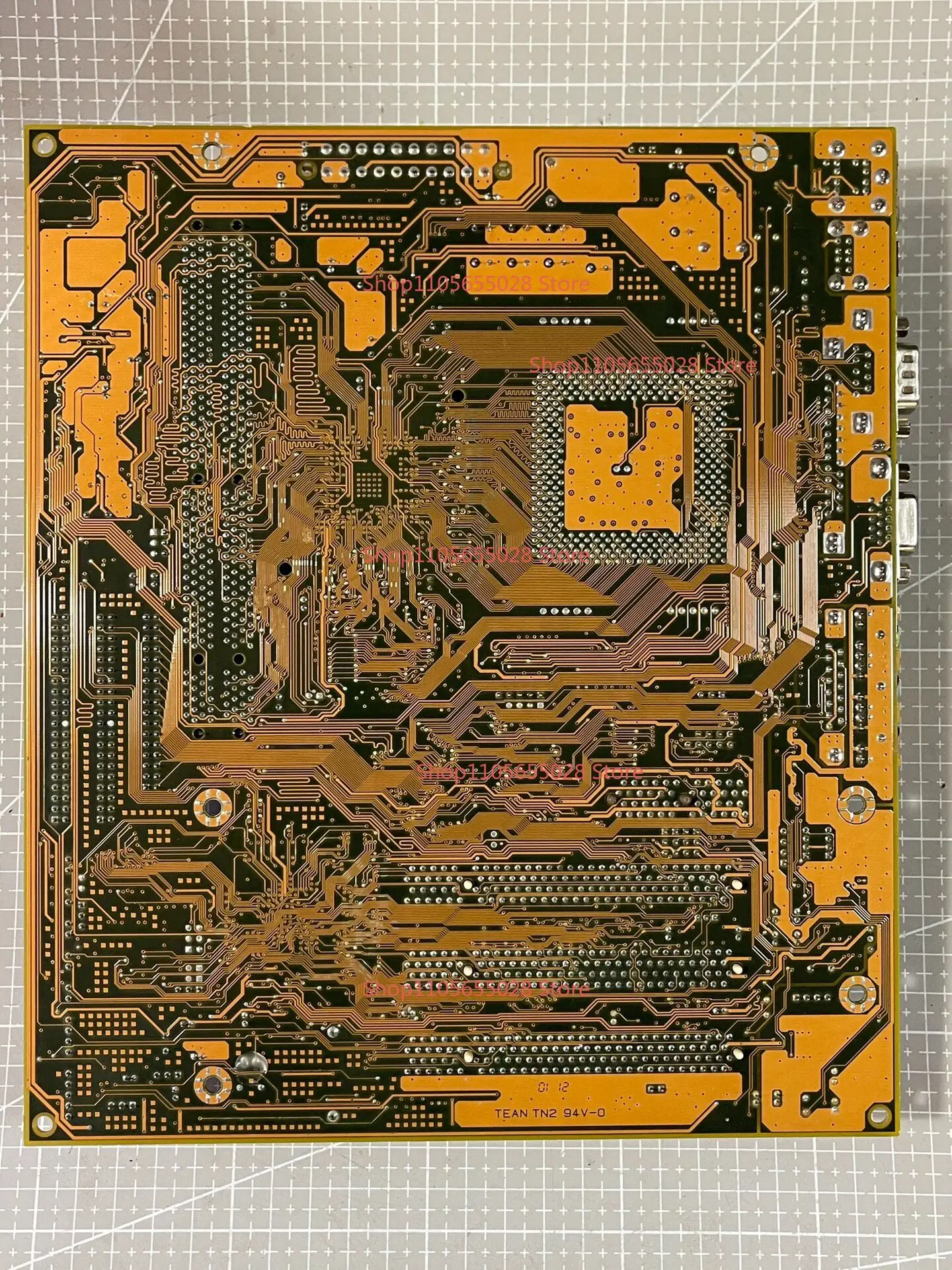 For Diamond CW35-SB Antique Computer Main Board 810 Main Board Support Intel Socket370 Pins, Copper Processor