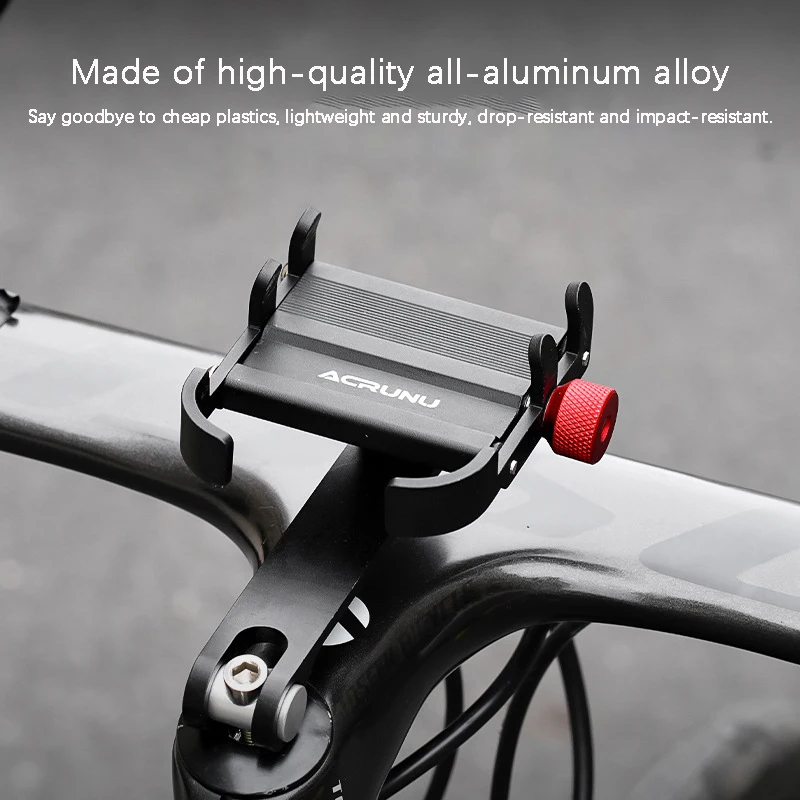 

Профессиональный держатель для телефона из алюминиевого сплава для горного и шоссейного велосипеда, амортизирующий держатель для навигации, велосипедное оборудование
