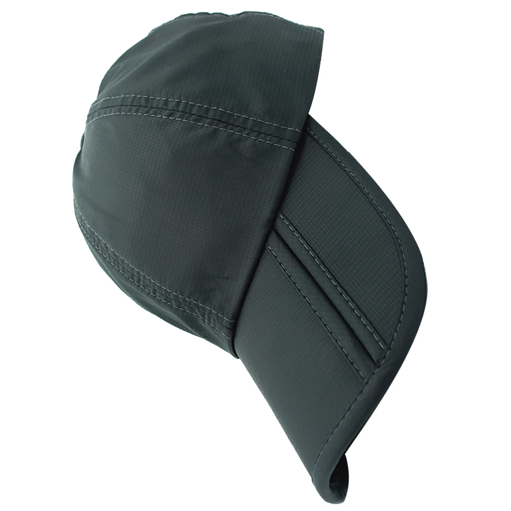 

Шляпа от солнца, быстросохнущая однотонная черная бейсболка, водонепроницаемая спортивная шапка для рыбалки на открытом воздухе, бейсболки