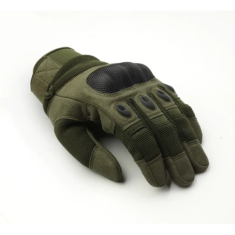 Emersongear Tactische Volledige Vinger Combat Handschoenen Handbeschermende Uitrusting Handkleding Jacht Milsim Battle Sport Outdoor Schieten OD