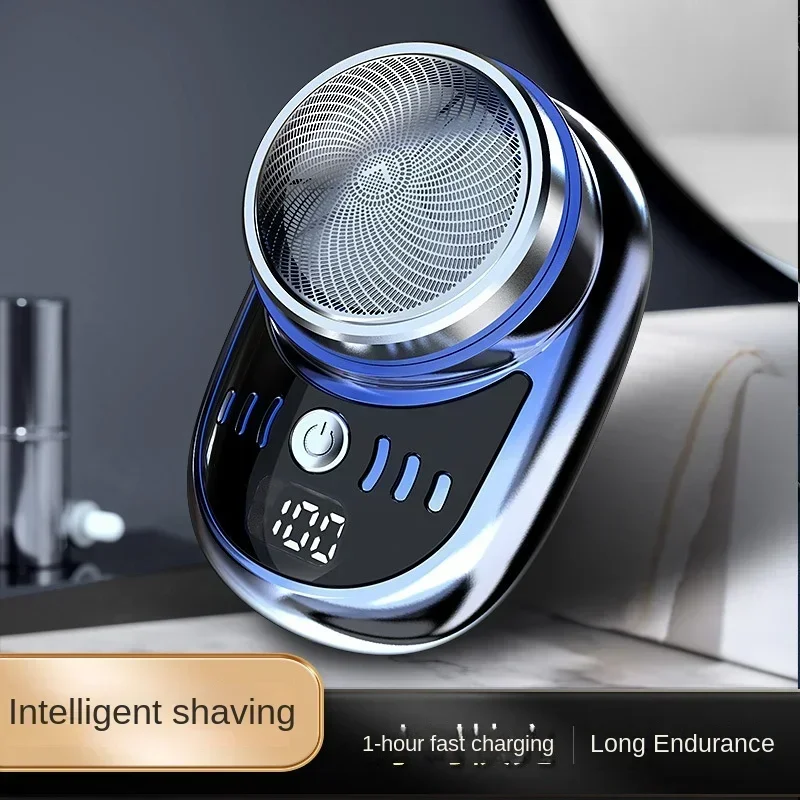 

Mini Electric Shaver For Men Pocket Size Washable Rechargeable Portable Cordless Trimmer Knive Face Beard Razor Hair Trimmer