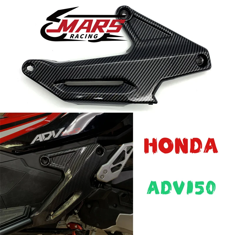 

Motorcycle Accessories cover footstep carbon kevlar Carbon fiber texture car cover For Honda ADV150 adv 150 ADV 150 2019-2020