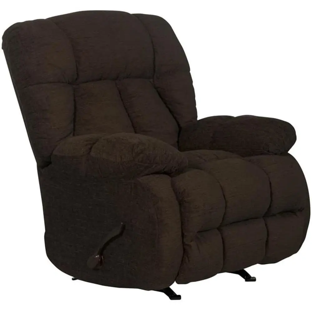 

Rocker Recliner in Chlate Brown Polyester Chenile abric
