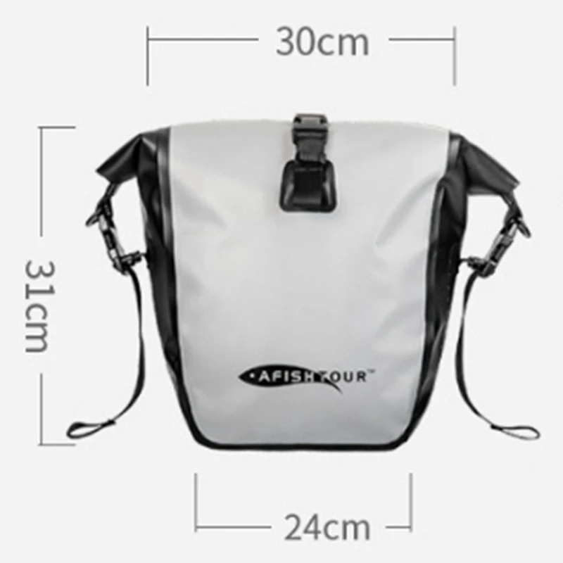 AFISHTOUR Bicycle Rear Seat Bag Sides Cycling Bag Seatpost Bag Bicycle Accessories Bike Luggage Bag Rear Bike Frame Bag