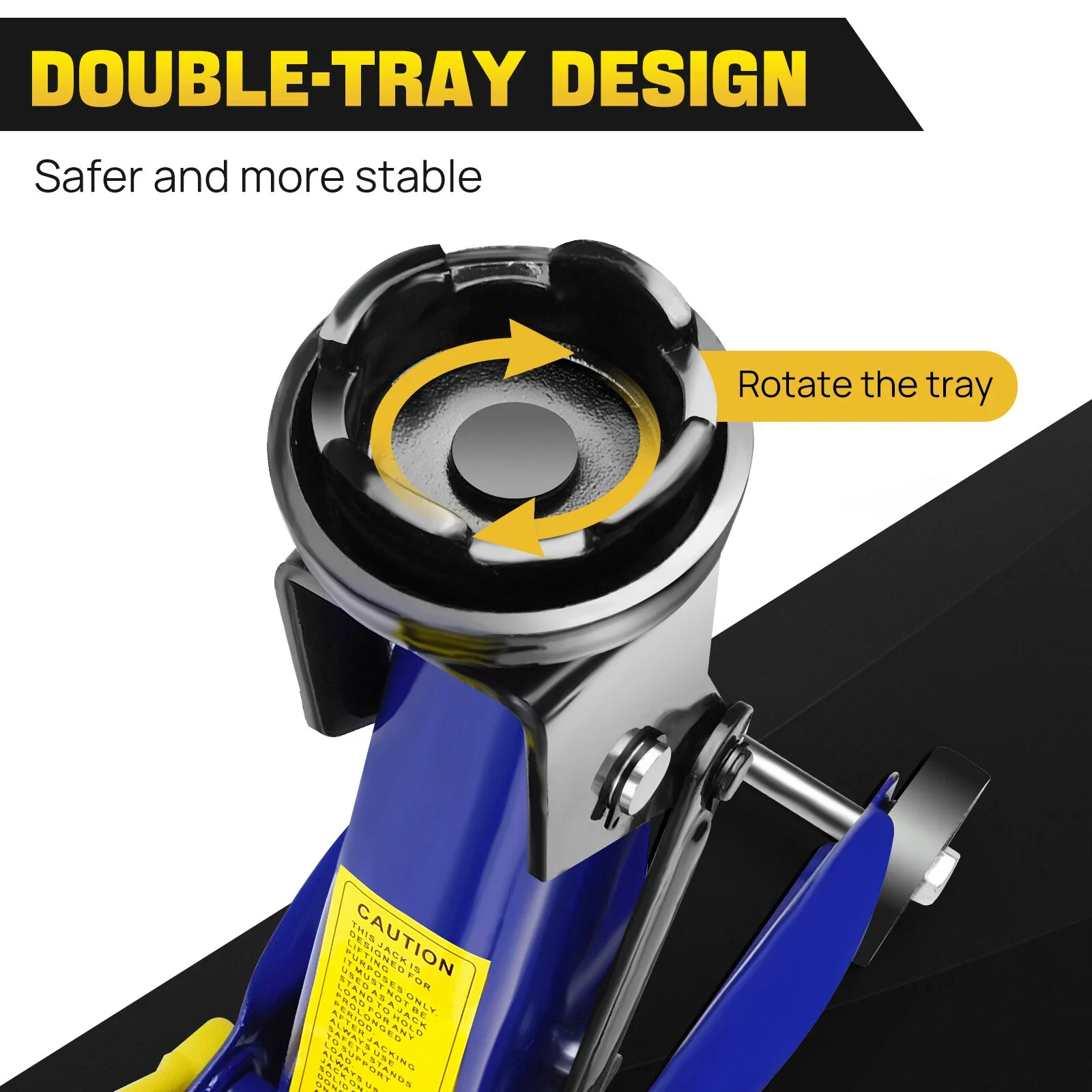 BRIEFNESS 2 طن مقبس فولاذي لعربة هيدروليكية، طقم تصليح الإطارات الهيدروليكية المحمولة، مقبس أرضي محمول لإصلاح السيارات