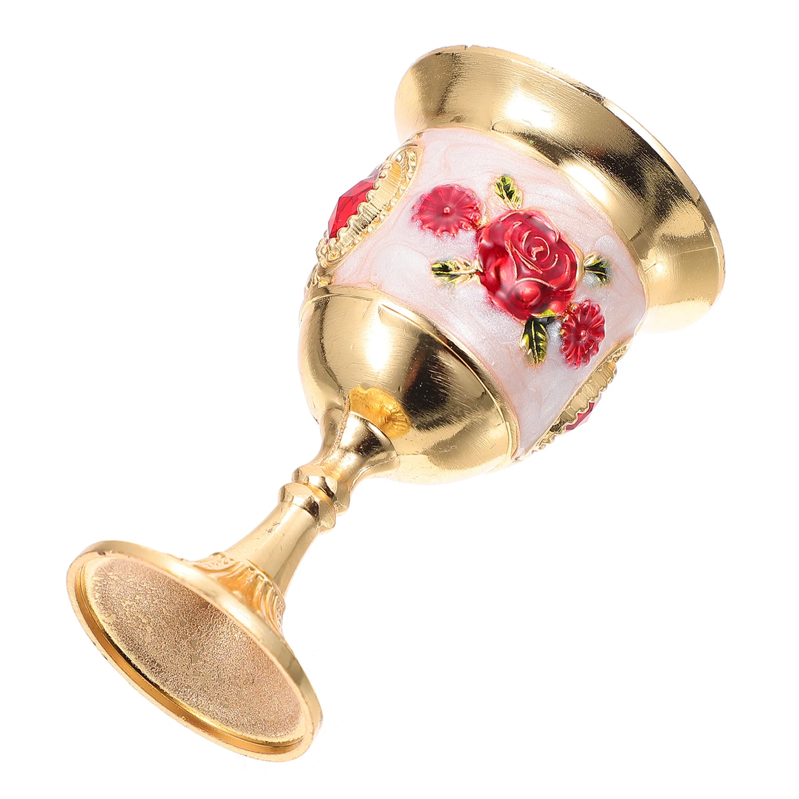 

Metal Wine Goblet High-Quality Tin Alloy Elegant Small Wine Glass For Party Home Restaurant Hotel Use Decorative Drinking