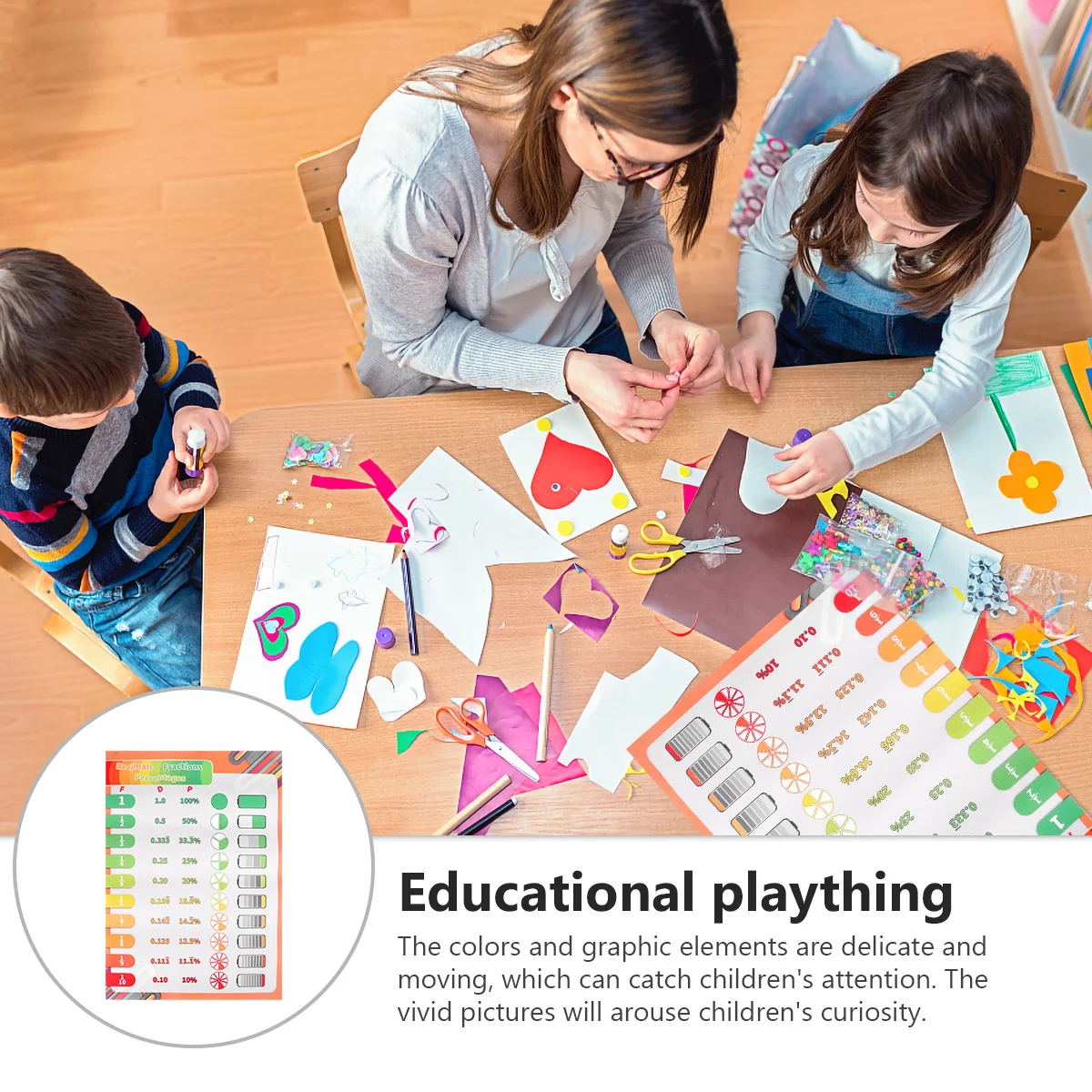 

Classroom English Education Post Chart Creative Educational Plaything Elementary Non-woven Fabric