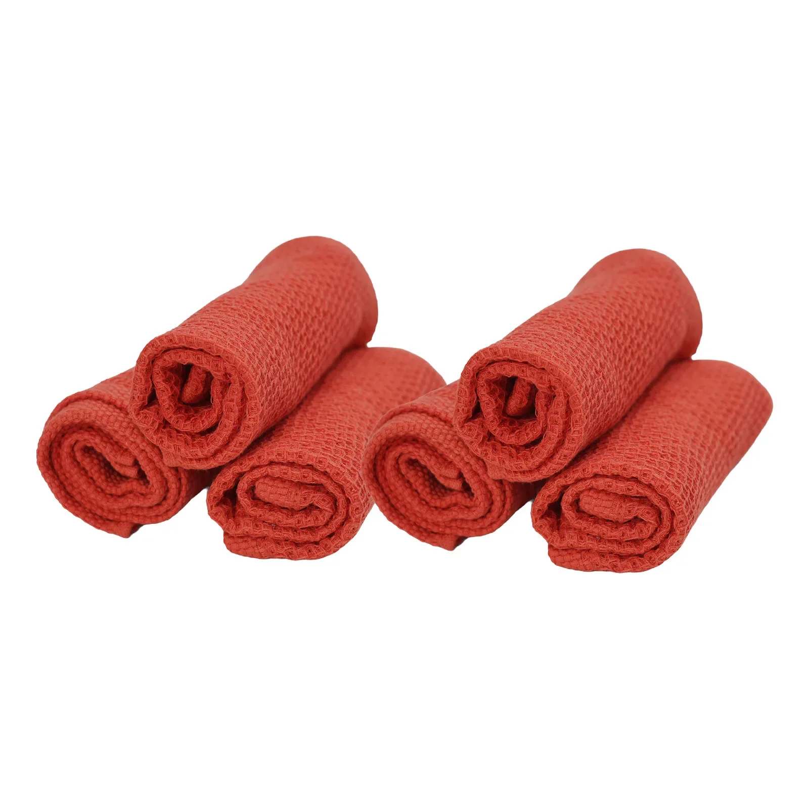 Streak-Free Microfiber Cleaning Rag with Waffle Texture for Shiny Surfaces Like Glass and Stainless Steel Easy to Maintain