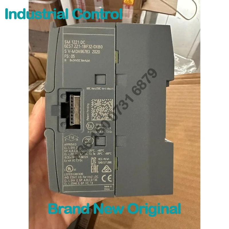 6ES7221-1BF32-0XB0, expansion module, SM 1221 digital input module 8DI 24V DC