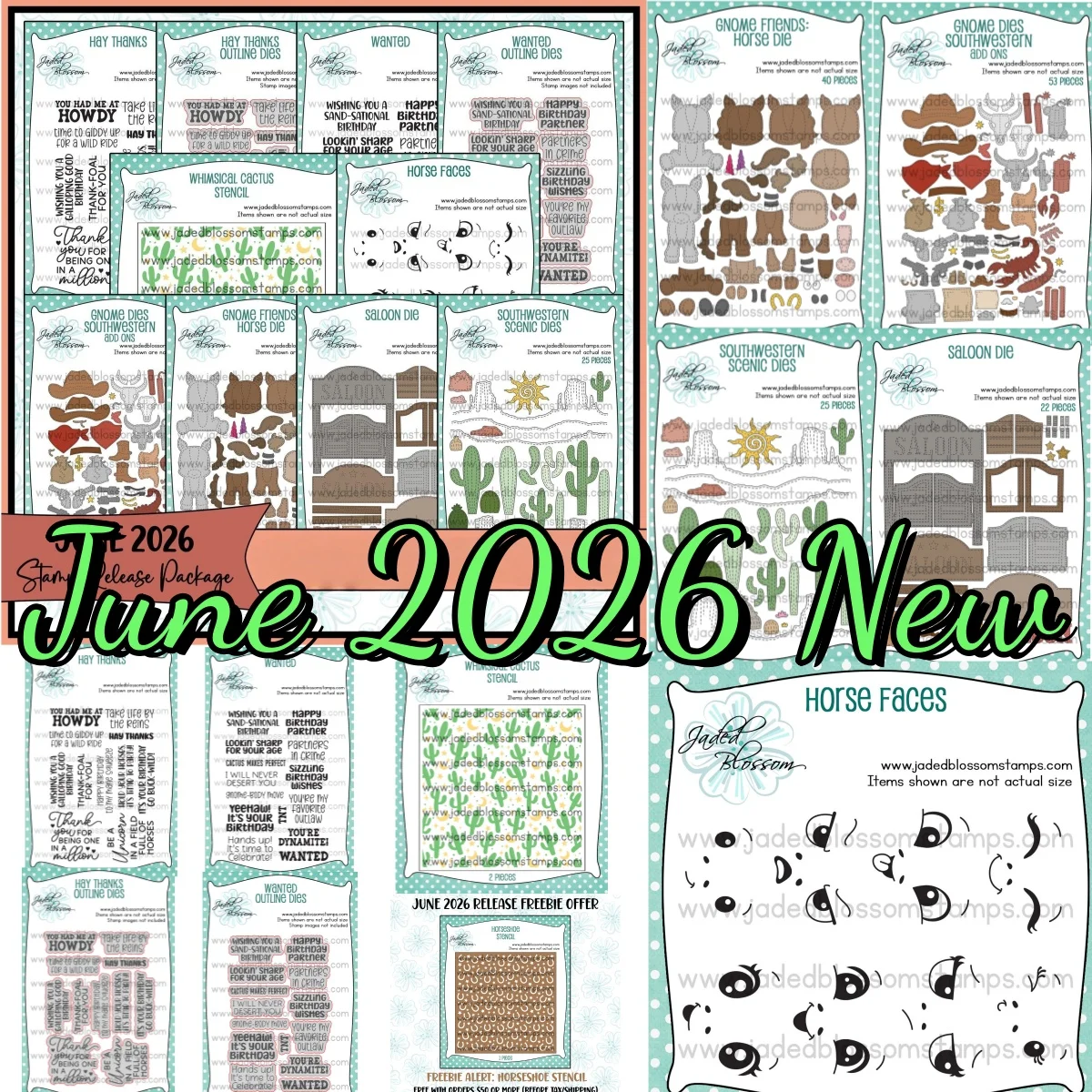June 2026 New Gotta Have It Now Stamps Release Package Metal Cutting Dies Clear Stamps Stencil for DIY Making Card Scrapbook