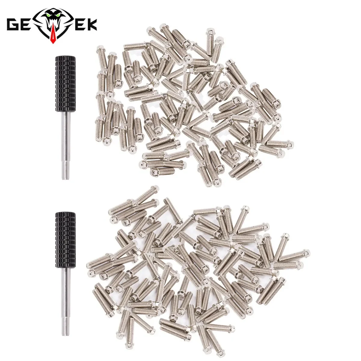 M2 M3 Stainless Steel Outer Hexagon Screws 4mm 8mm 10mm for 1/10 RC Crawler Car TRX4 SCX10 Capra VS4-10 LCG Wheel 1.9 2.2 inch