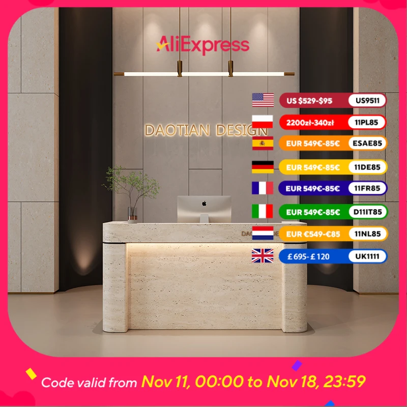 

Hotels Counter Reception Desks Clinic Beauty Office Salon Reception Desks Modern Design Indoor Empfangs Tresen Furniture
