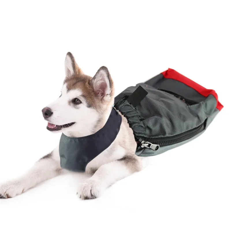 

Pet Dog Durable Breathable Protective Bag Hind Disabled Leg Drag Bag For Paralyzed Pet Dog Clothes Protection Tow Bag