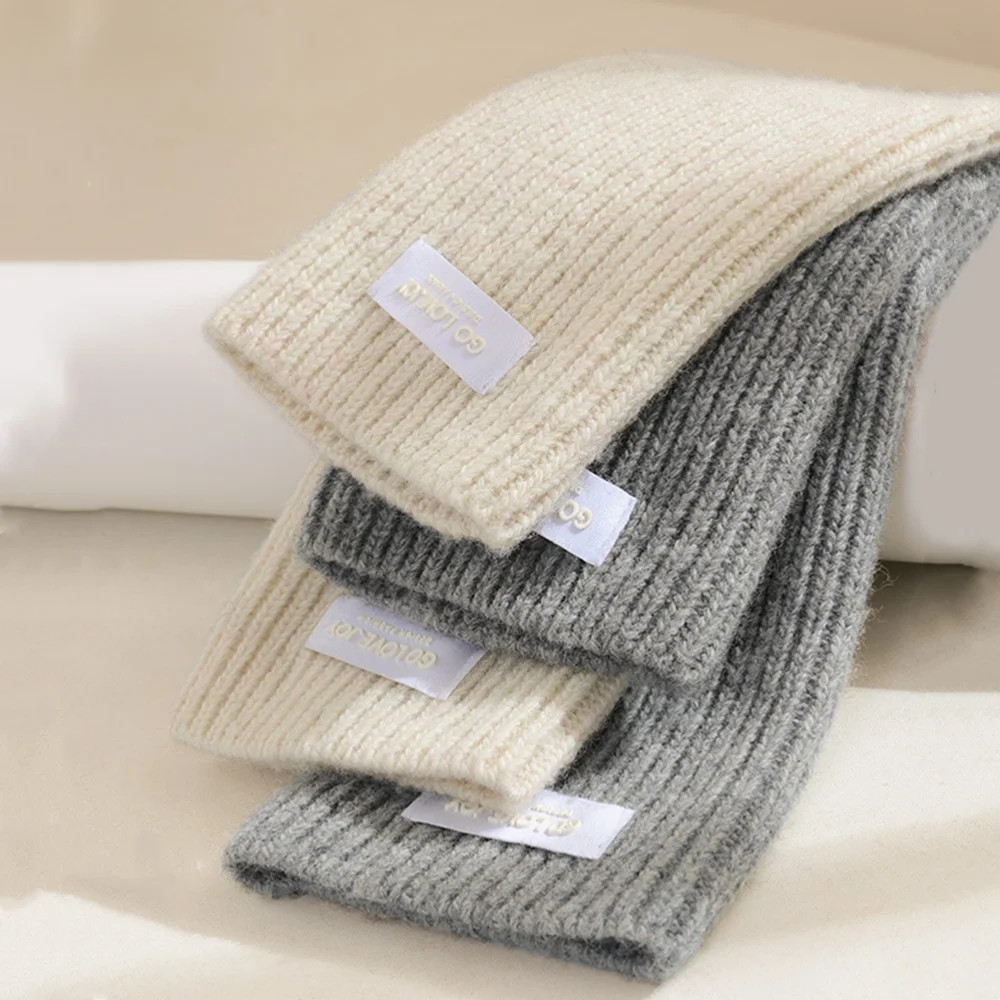 Guantes largos sin dedos para mujer, manopla de invierno, calentador de brazos de punto, manga fina, informal, suave, ropa gótica Punk