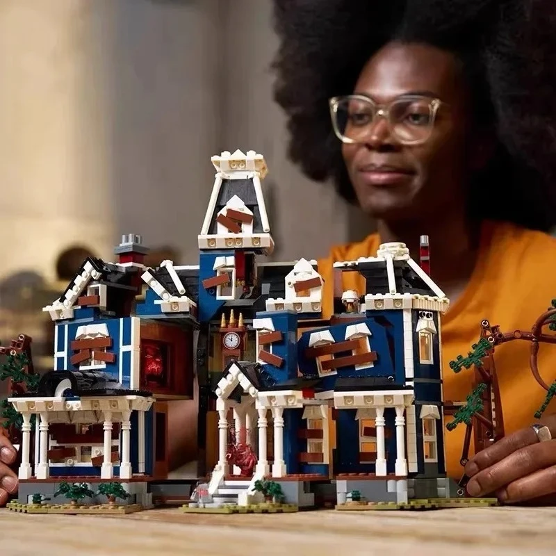 

Новинка 2026: Конструктор «Дом Крила» из серии «Стрэнджер» по мотивам научно-фантастического сериала, архитектура города, 11370 деталей, игрушка-подарок для детей