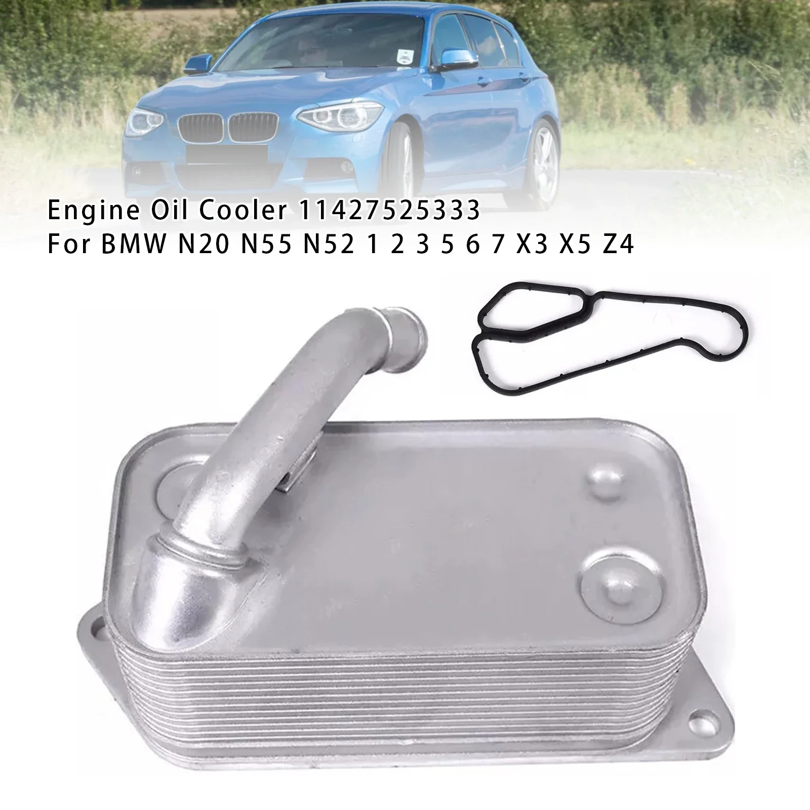 

X-T Engine Oil Cooler 11427525333 for BMW N20 N55 N52 1 2 3 5 6 7 X3 X5 Z4