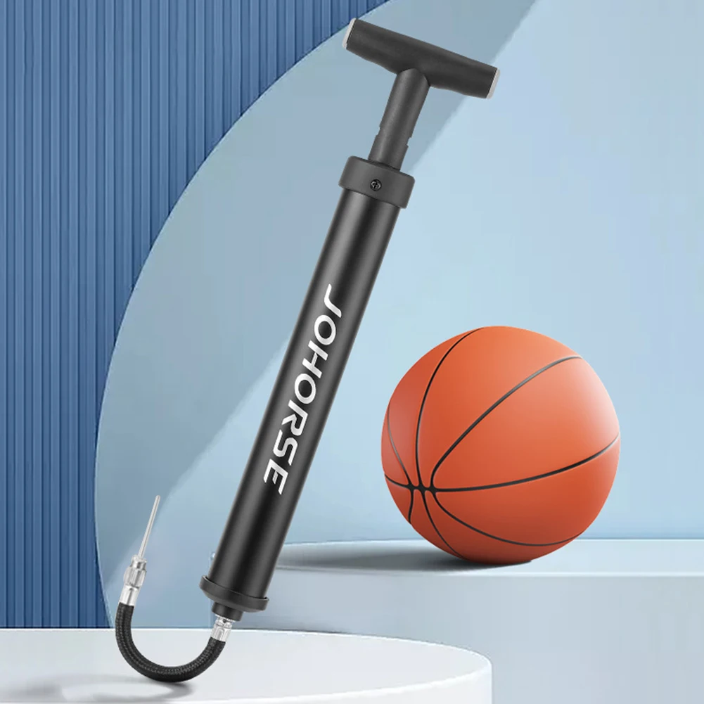 Ball Hand Pump Portable Basketball Air Pump Compact Soccer Pump Inflator Multifunction for Basketball Football Volleyball