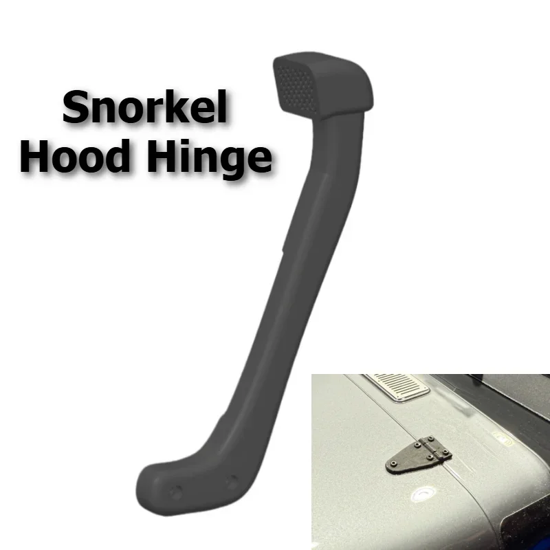 Scale Simulation Snorkel Hood Hinge custom size for 1/10 AXIAL SCX10 CJ7 RC Crawler RC Car Body Decor Upgrade Hobby Parts