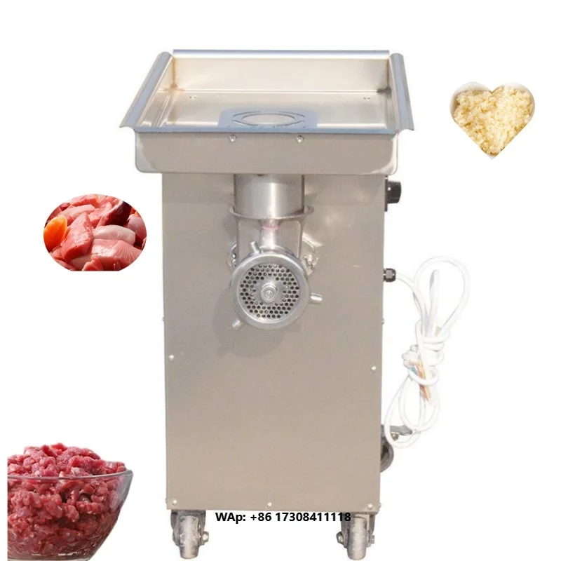 High Quality Commercial Multifunctional Stainless Steel Automatic Beef Pork Chicken Pork Meat Grinder for Sausage Meat Mincer