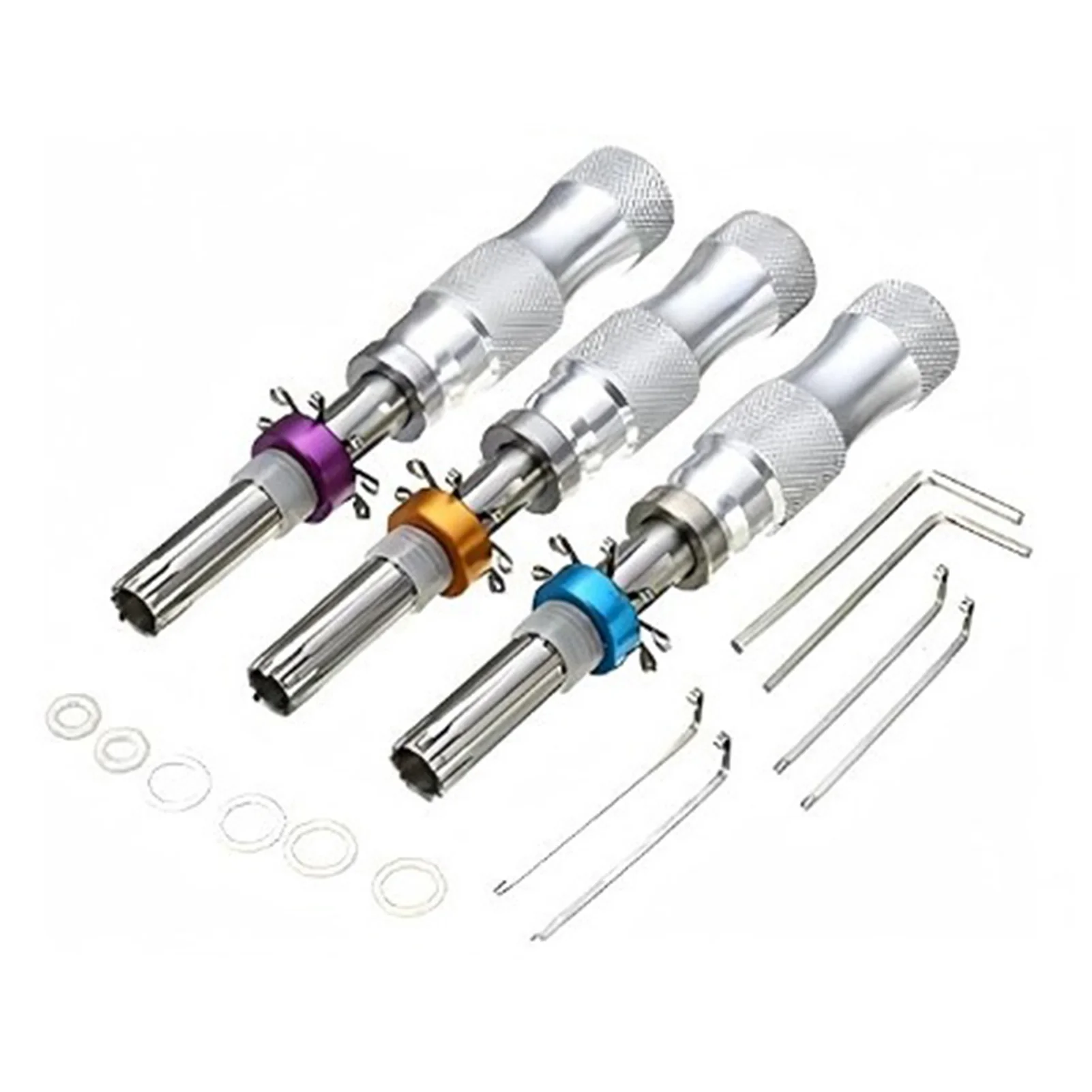Stainless Steel Tubular Wrench Set 7mm 7.5mm 7.8mm With Strong Handle For Tightening Loosening Car Repair Home Use Diy