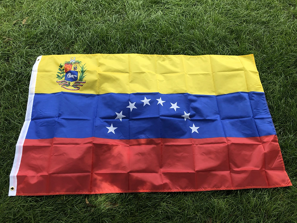 Bandera de Venezuela 90X150CM 3x5ft poliéster baner VE VEN bandera de Venezuela bandera de país para bandera de interior al aire libre