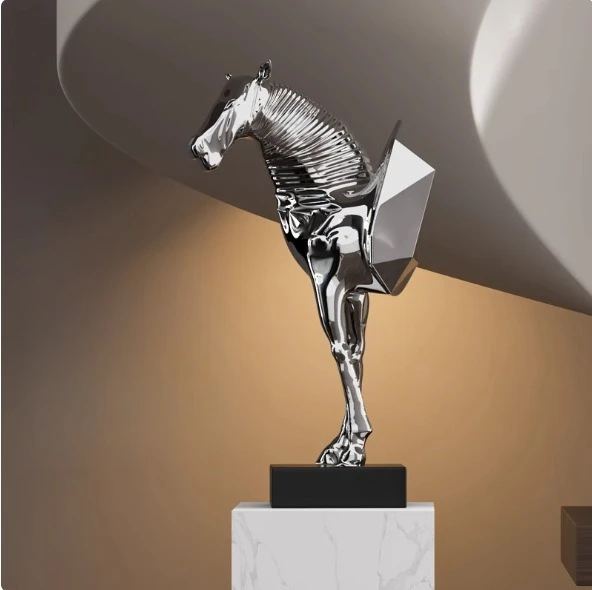 Ma Tou Ornament Hotel Lobby Large Floor-to-Floor Sculpture Sales Office Lobby Creative Decoration