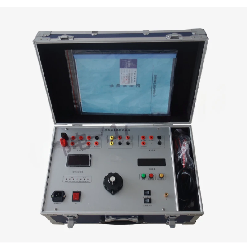 Relay Protection Tester Single-phase Microcomputer Instrument Test Equipment with High Accuracy