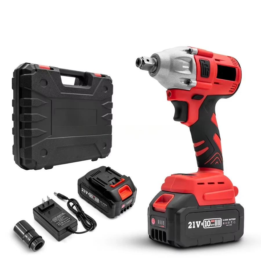 Electric Impact Driver Car Wheels Automotive Torque Wrench Power Impact Wrench  Tool Kits cordless drill