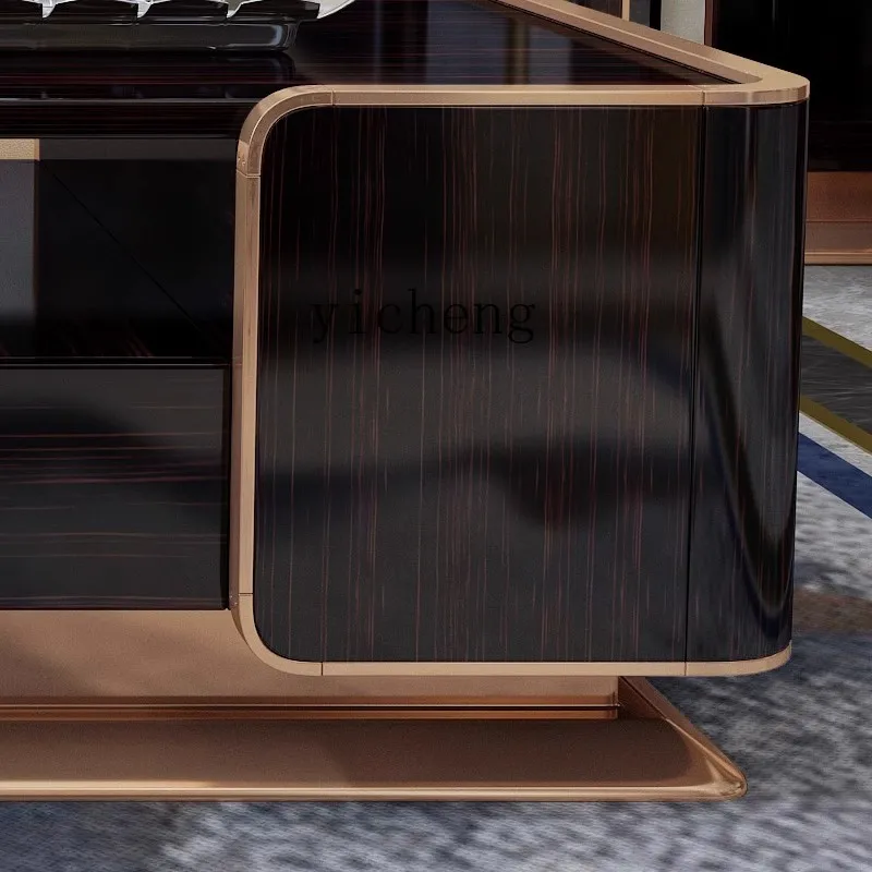 

FY2 Coffee Table Living Room Home High-end Solid Wood Square Tea Table