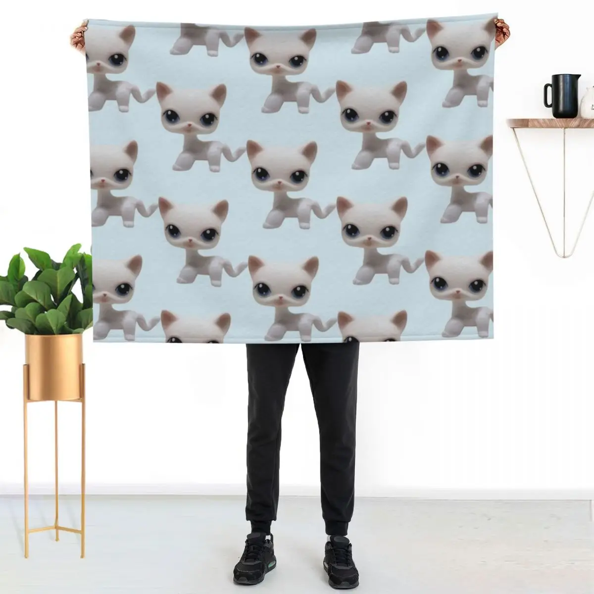 

LPS littlest pet shop Throw Blanket Summer Cool Breathable Blanket for Sleeping