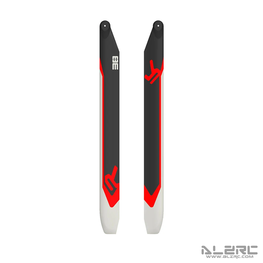 ALZRC Neue R Serie 360 MM 380 MM 420 MM 520 MM 700 MM Carbon Faser Haupt Schwanz paddle Für Alzrc 420 R42 RC Hubschrauber Extreme 3D Flug – Detail 19