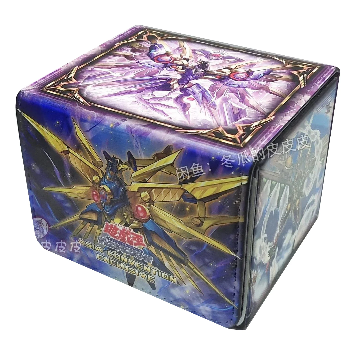 

Ю-Ги-Оо своими руками собственного производства! Коробка для хранения карт Raidraptor Ygo Raidraptor Ultimate Falcon, высококачественная кожаная коробка для хранения карт, подарочные игрушки