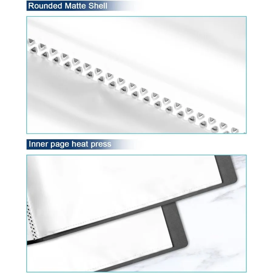 Carpeta de portafolio para obras de arte Carpeta de portafolio de arte 2 paquetes 9x12 Libro de demostración Carpeta de portafolio negra con carpeta de película protectora ingenio