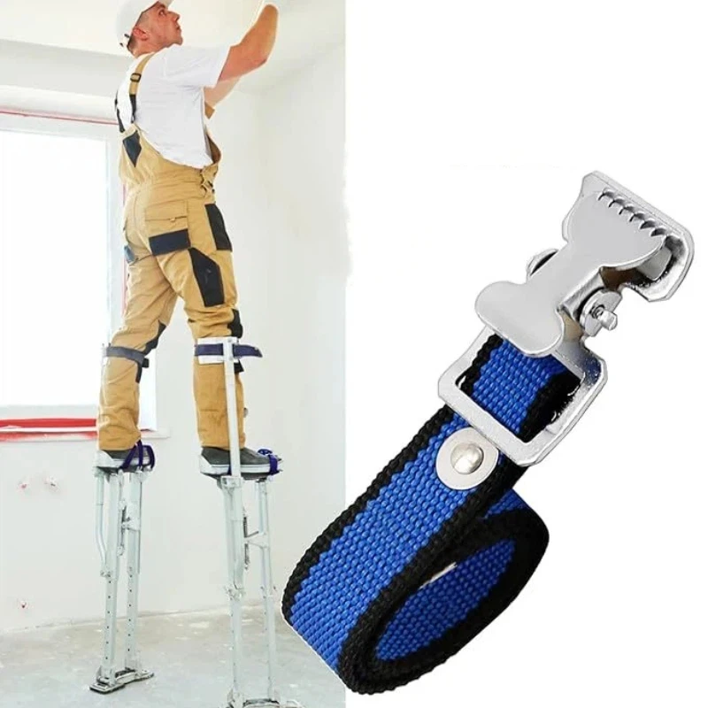 Drywall Stilts Straps Drywall Foot Band Straps Drywall Stilts Leg Band Straps Adjustable Leg Fixation Strap Replacement Part