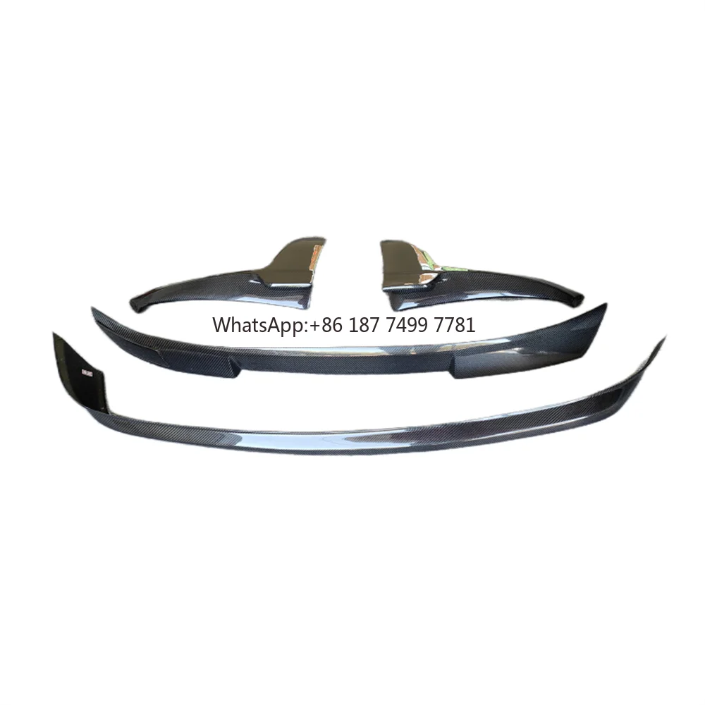 

Used for Modifying High-quality Carbon Fiber Body Parts of . Taycan with Carbon Fiber TH Style Rear Diffuser Body Kit