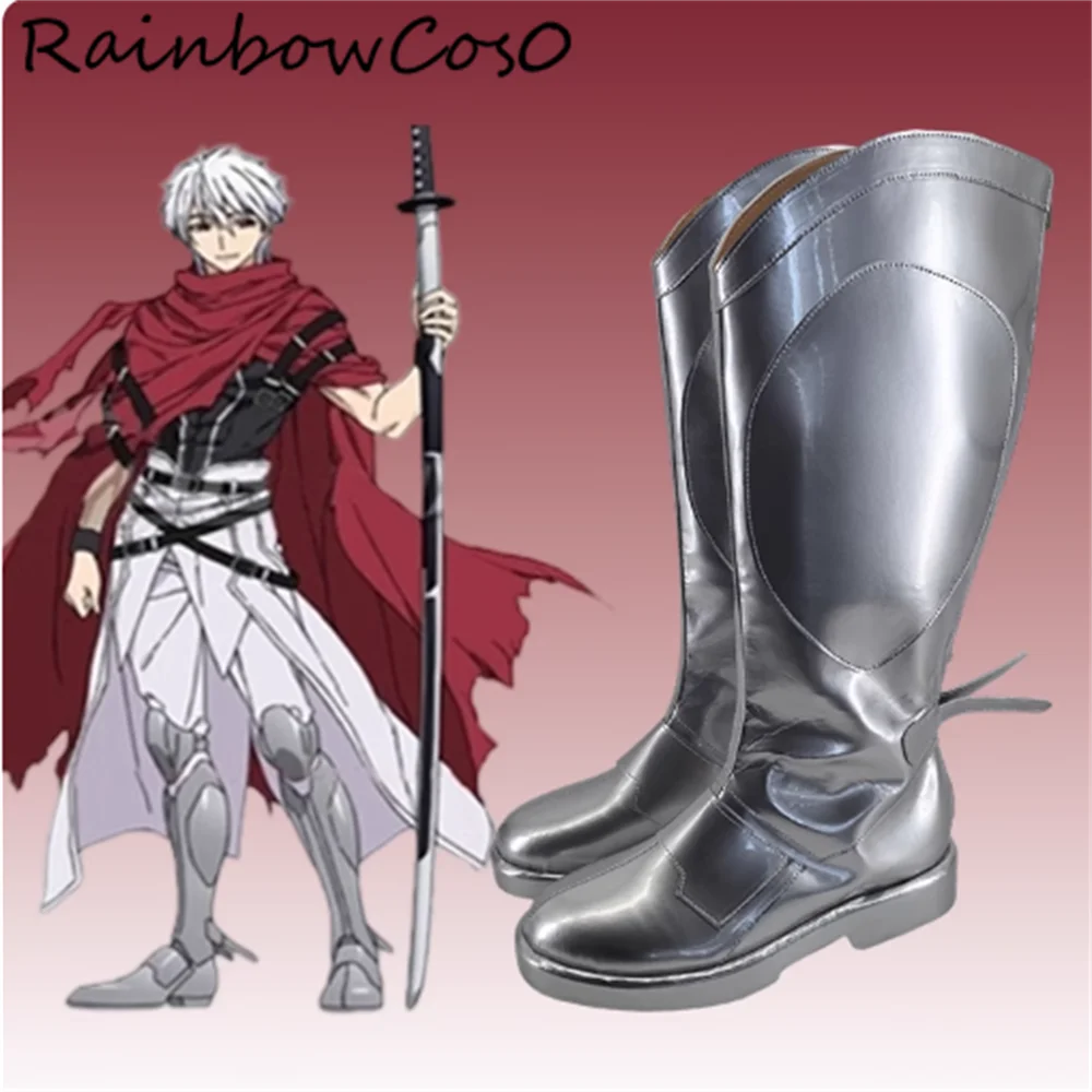 ริฮิโตะ บาช พลันเดอร์ร์คอสเพลย์รองเท้ารองเท้าเกมอะนิเมะปาร์ตี้ฮาโลวีนเรนโบว์คอส 0 W5110