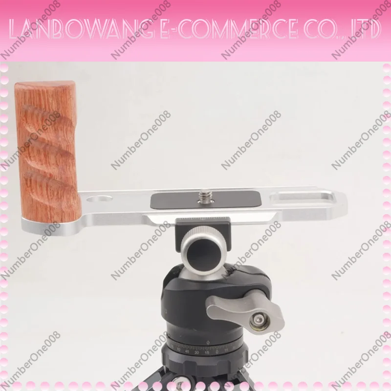 -A23G F2 Quick Release Plate L Bracket With Vertical Shooting Mount Wooden Handgrip For Nikon F2 Camera Accessories