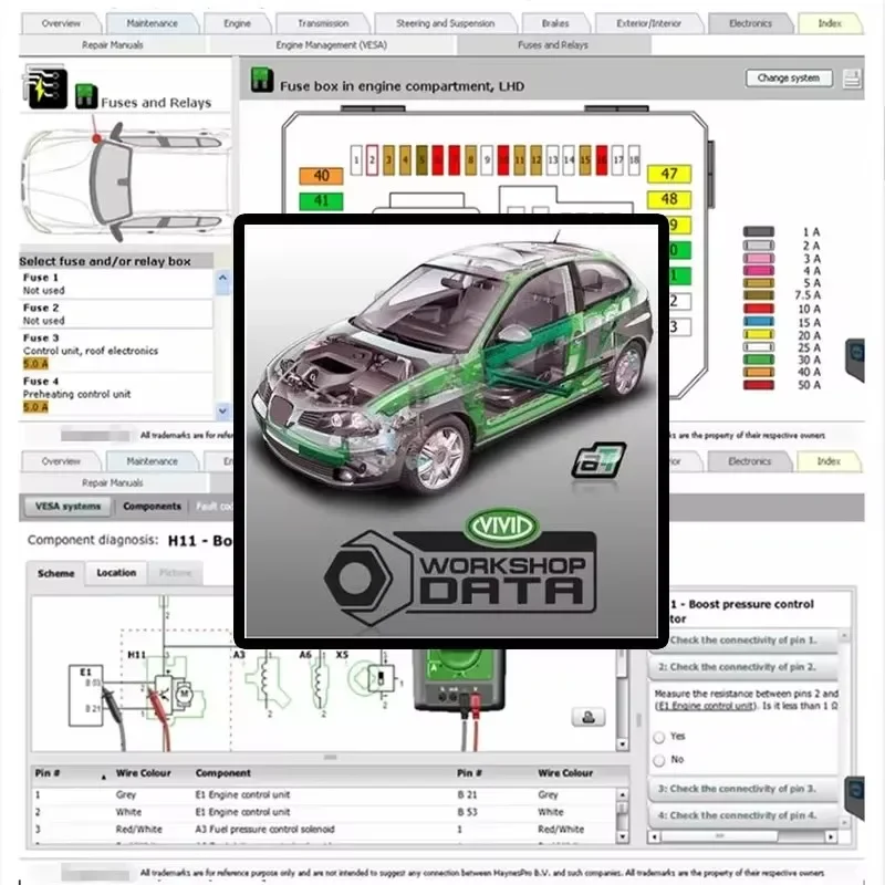 2026 is hot! HAYNES/PRO Vivid 2018 Car Repair Software Workshop DATA Multi languages Windows 10 Atris-Technik Europe Automotive