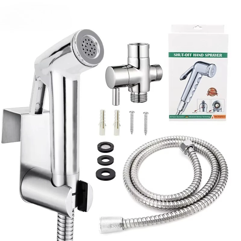

High quality handheld Muslim shower stainless steel toilet bidet sprayer