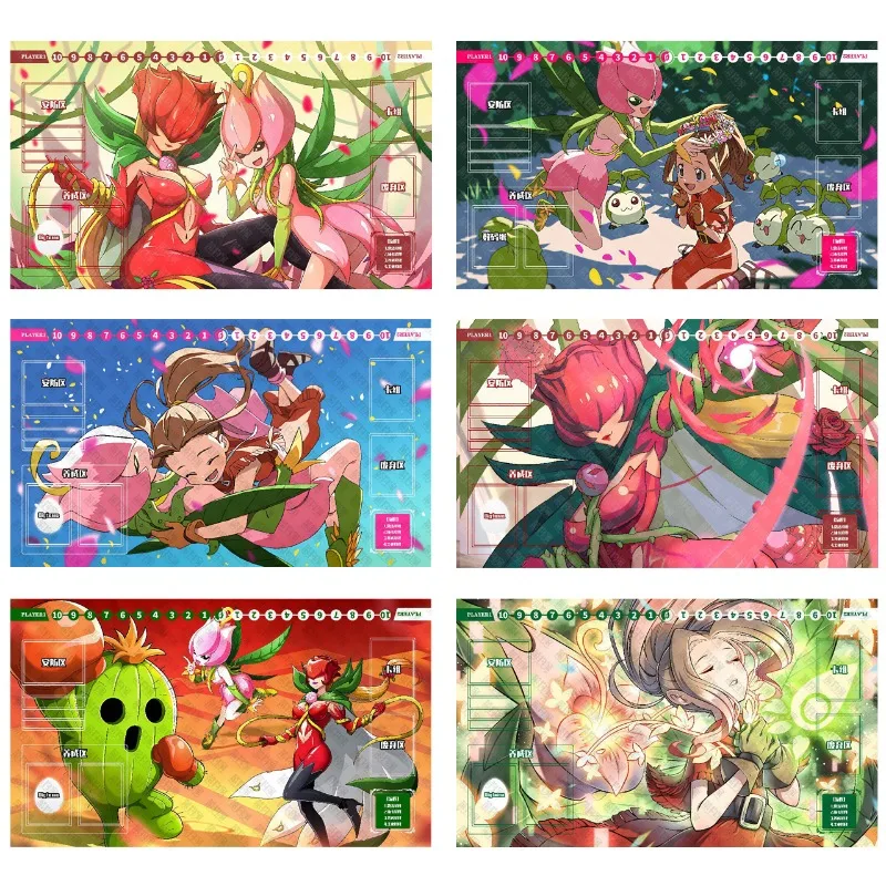 

Игровой коврик DTCG Digimon Lillymon Rosemon DIY 600x350 мм для карточных игр, 2 мм, с прошитыми краями, одинарный, для дуэлей, резиновый, для настольных игр, игрушки